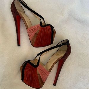 Christian Louboutin Leather Lady Gres Leather